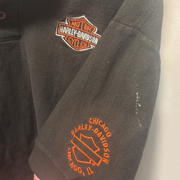 Vintage Harley Davidson Polo XL - Picture 3 of 4